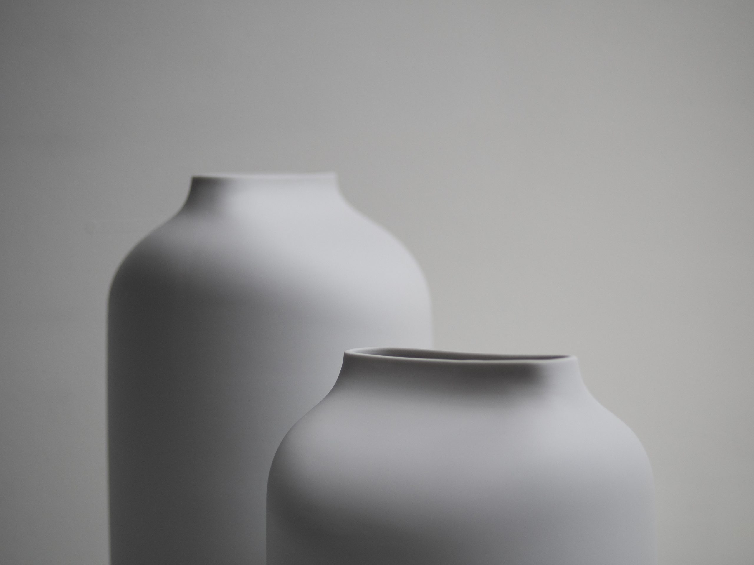 Detail of Ceramic Fila Vases by Debiasi Sandri for Ligne Roset