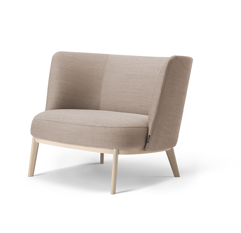 Offecct Shift Wood Low lounge chair by Debiasi Sandri