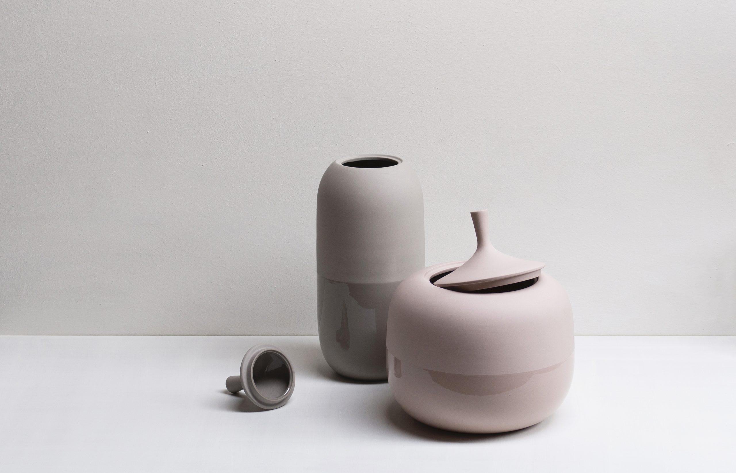 Pepo vases and containers by Debiasi Sandri for Normann Copenhagen