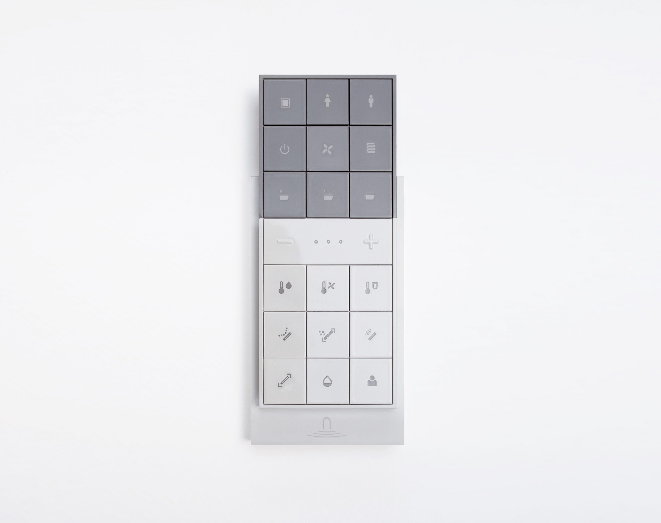 ViClean remote control series designed by Debiasi Sandri for Villeroy & Boch