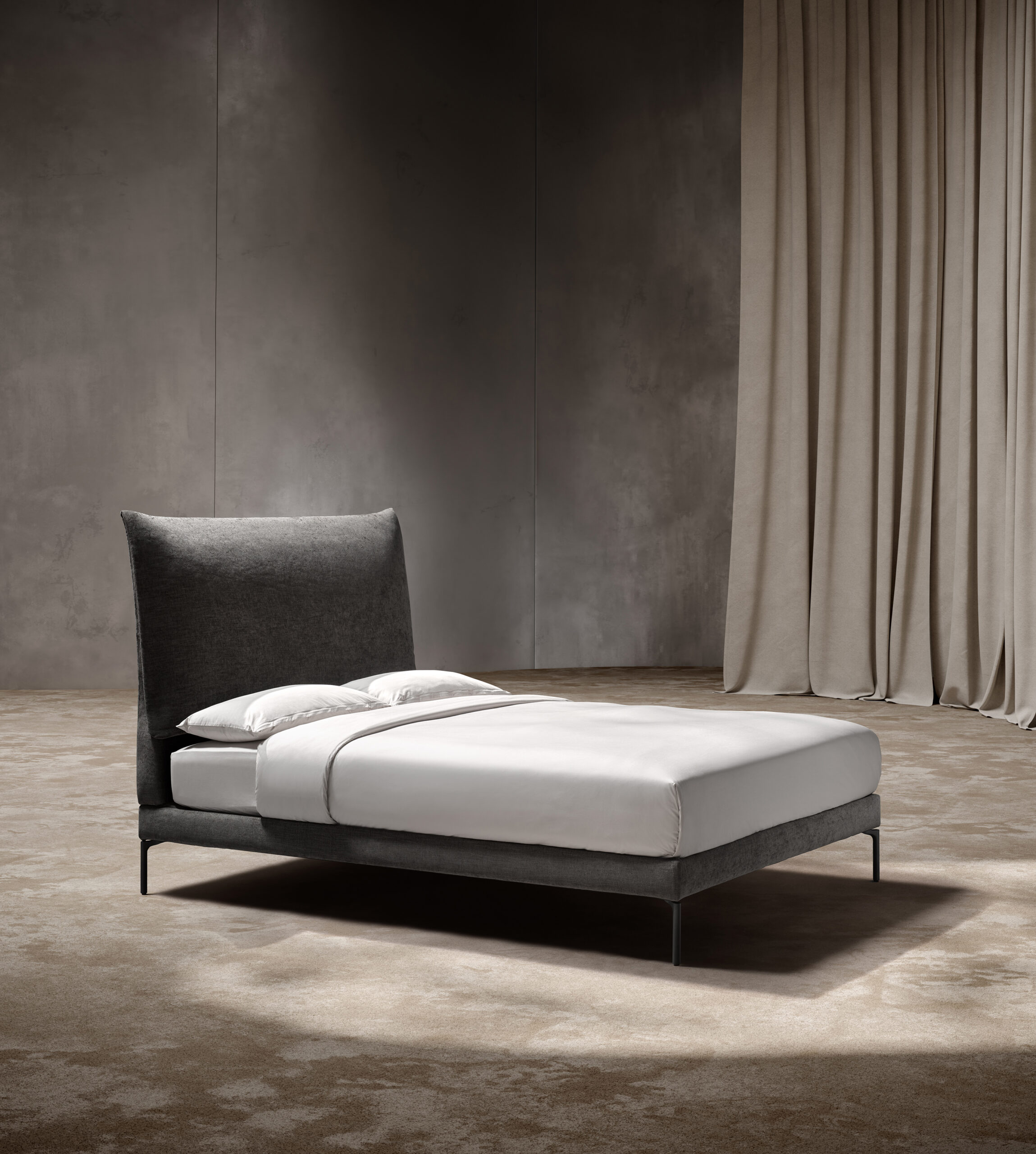 Arco bed designed by Debiasi Sandri for Schramm