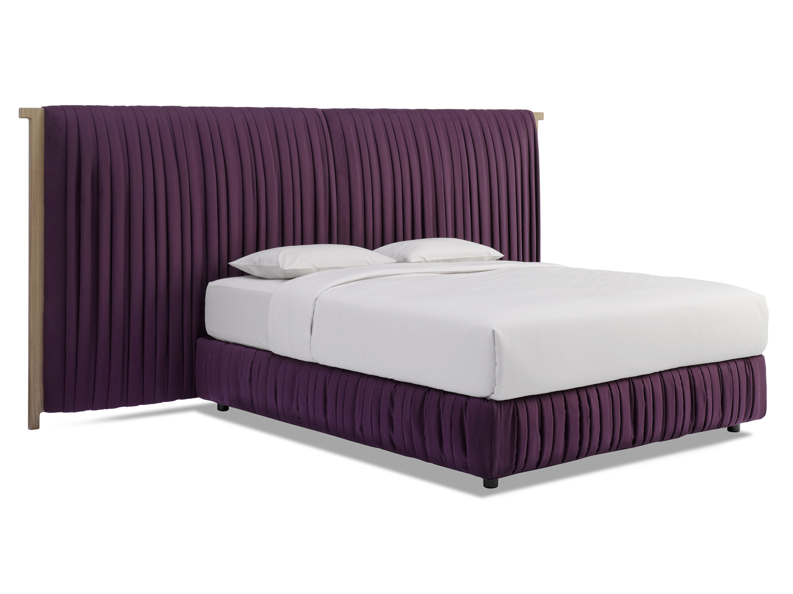 Sipario bed designed by Debiasi Sandri for Schramm